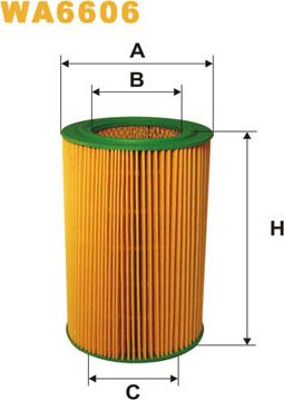 WIX Filters WA6606 - Gaisa filtrs autodraugiem.lv