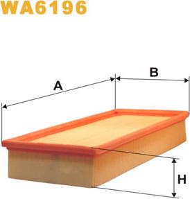 WIX Filters WA6196 - Gaisa filtrs autodraugiem.lv