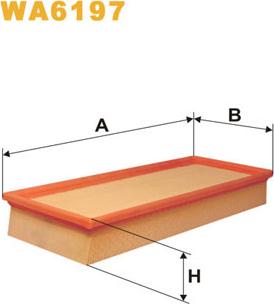 WIX Filters WA6197 - Gaisa filtrs autodraugiem.lv