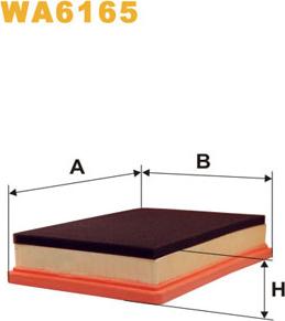 WIX Filters WA6165 - Gaisa filtrs autodraugiem.lv