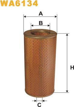 WIX Filters WA6134 - Gaisa filtrs autodraugiem.lv