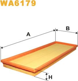 WIX Filters WA6179 - Gaisa filtrs autodraugiem.lv