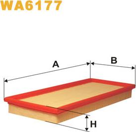 WIX Filters WA6177 - Gaisa filtrs autodraugiem.lv