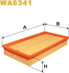 WIX Filters WA6341 - Gaisa filtrs autodraugiem.lv