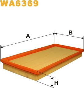 WIX Filters WA6369 - Gaisa filtrs autodraugiem.lv