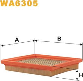 WIX Filters WA6305 - Gaisa filtrs autodraugiem.lv