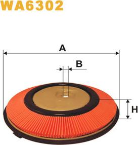 WIX Filters WA6302 - Gaisa filtrs autodraugiem.lv