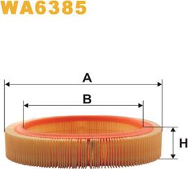 WIX Filters WA6385 - Gaisa filtrs autodraugiem.lv