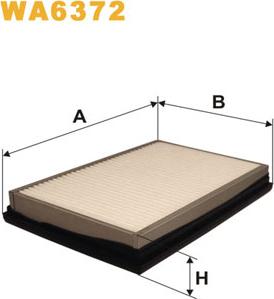 WIX Filters WA6372 - Gaisa filtrs autodraugiem.lv