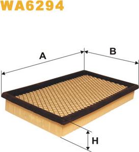 WIX Filters WA6294 - Gaisa filtrs autodraugiem.lv