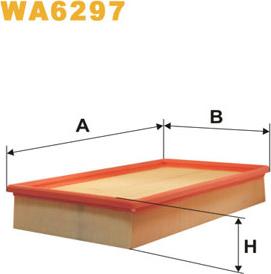 WIX Filters WA6297 - Gaisa filtrs autodraugiem.lv