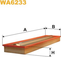 WIX Filters WA6233 - Gaisa filtrs autodraugiem.lv