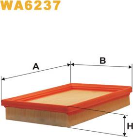 WIX Filters WA6237 - Gaisa filtrs autodraugiem.lv