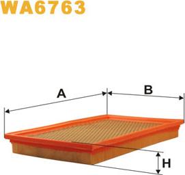 WIX Filters WA6763 - Gaisa filtrs autodraugiem.lv