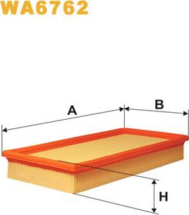 WIX Filters WA6762 - Gaisa filtrs autodraugiem.lv