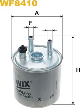 WIX Filters WF8410 - Degvielas filtrs autodraugiem.lv