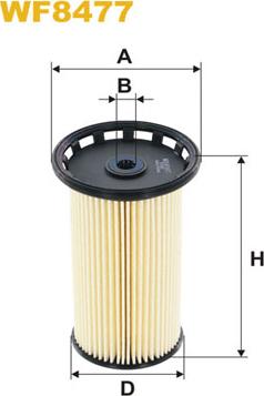 WIX Filters WF8477 - Degvielas filtrs autodraugiem.lv