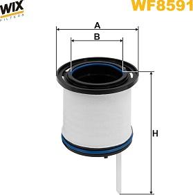 WIX Filters WF8591 - Degvielas filtrs autodraugiem.lv