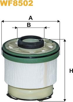 WIX Filters WF8502 - Degvielas filtrs autodraugiem.lv