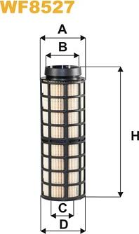 WIX Filters WF8527 - Degvielas filtrs autodraugiem.lv