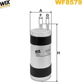 WIX Filters WF8579 - Degvielas filtrs autodraugiem.lv