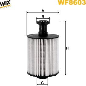 WIX Filters WF8603 - Degvielas filtrs autodraugiem.lv