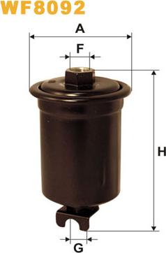 WIX Filters WF8092 - Degvielas filtrs autodraugiem.lv