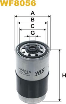 WIX Filters WF8056 - Degvielas filtrs autodraugiem.lv