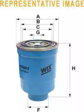 WIX Filters WF8062 - Degvielas filtrs autodraugiem.lv