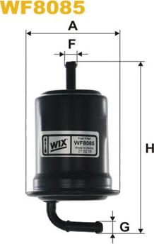 WIX Filters WF8085 - Degvielas filtrs autodraugiem.lv