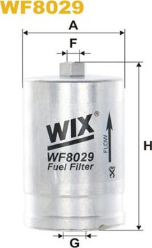 WIX Filters WF8029 - Degvielas filtrs autodraugiem.lv
