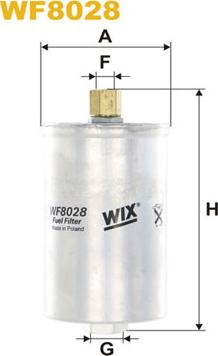 WIX Filters WF8028 - Degvielas filtrs autodraugiem.lv