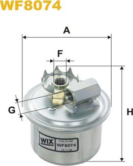 WIX Filters WF8074 - Degvielas filtrs autodraugiem.lv