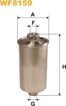 WIX Filters WF8159 - Degvielas filtrs autodraugiem.lv