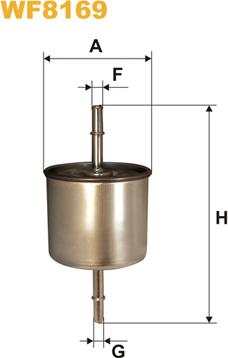 WIX Filters WF8169 - Degvielas filtrs autodraugiem.lv