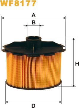 WIX Filters WF8177 - Degvielas filtrs autodraugiem.lv