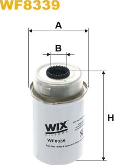 WIX Filters WF8339 - Degvielas filtrs autodraugiem.lv