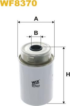 WIX Filters WF8370 - Degvielas filtrs autodraugiem.lv