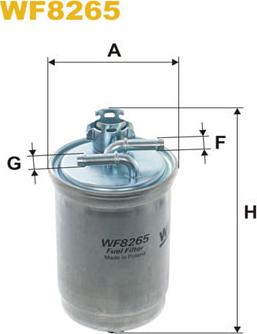 WIX Filters WF8265 - Degvielas filtrs autodraugiem.lv