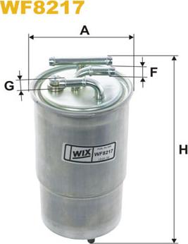 WIX Filters WF8217 - Degvielas filtrs autodraugiem.lv