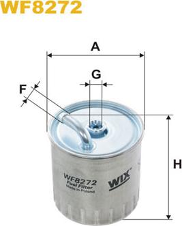 WIX Filters WF8272 - Degvielas filtrs autodraugiem.lv