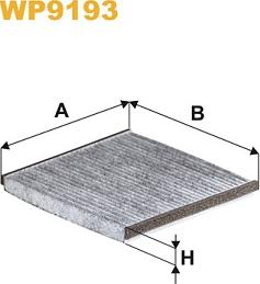 WIX Filters WP9193 - Filtrs, Salona telpas gaiss autodraugiem.lv