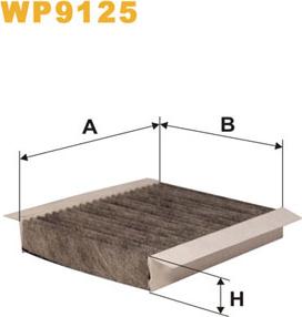 WIX Filters WP9125 - Filtrs, Salona telpas gaiss autodraugiem.lv