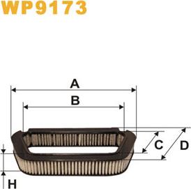 WIX Filters WP9173 - Filtrs, Salona telpas gaiss autodraugiem.lv