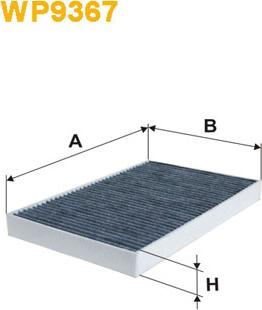 WIX Filters WP9367 - Filtrs, Salona telpas gaiss autodraugiem.lv