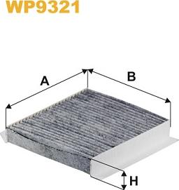 WIX Filters WP9321 - Filtrs, Salona telpas gaiss autodraugiem.lv