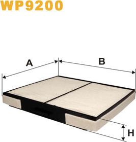 WIX Filters WP9200 - Filtrs, Salona telpas gaiss autodraugiem.lv