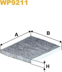 WIX Filters WP9211 - Filtrs, Salona telpas gaiss autodraugiem.lv