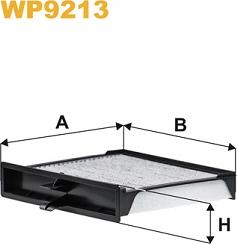 WIX Filters WP9213 - Filtrs, Salona telpas gaiss autodraugiem.lv