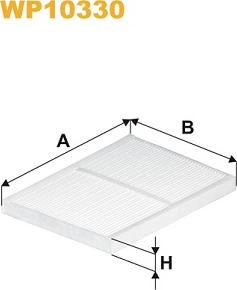 WIX Filters WP10330 - Filtrs, Salona telpas gaiss autodraugiem.lv